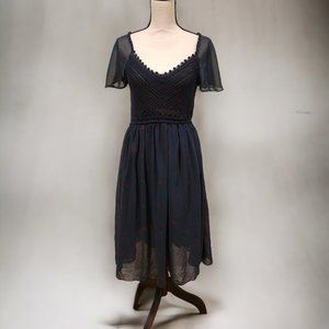 RARE Free people crochet dress